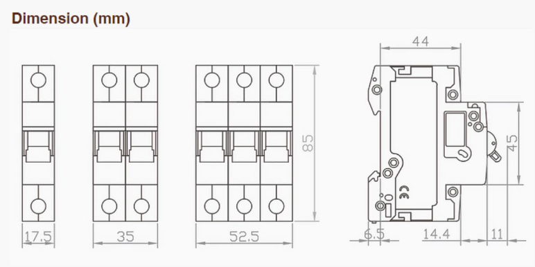 entek circuit breakers